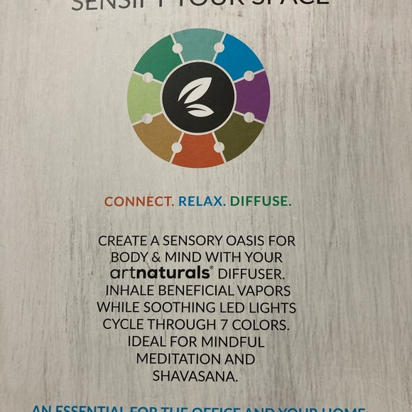 ART NATURALS AROMA OIL DIFFUSER & TOP 8 ESSENTIAL OIL. SET, FENG SHUI, BOHEMIAN - Picture 13 of 13